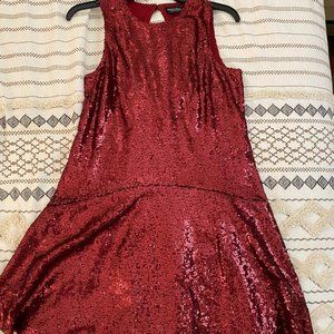 Sparkly Red Dress
